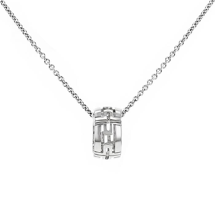 [Auream]PARENTESI NECKLACE SILVER