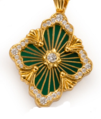 [Auream] B.C.L BIG SIZE  ENAMEL NECKLACE（Various colors）