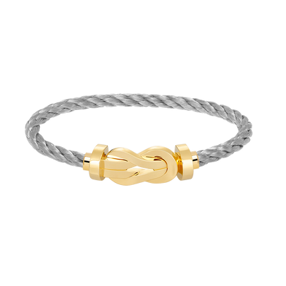 [Auream]CHANCE LARGE 8 FIGURE BUCKLE NO DIAMOND BRACELET GOLD