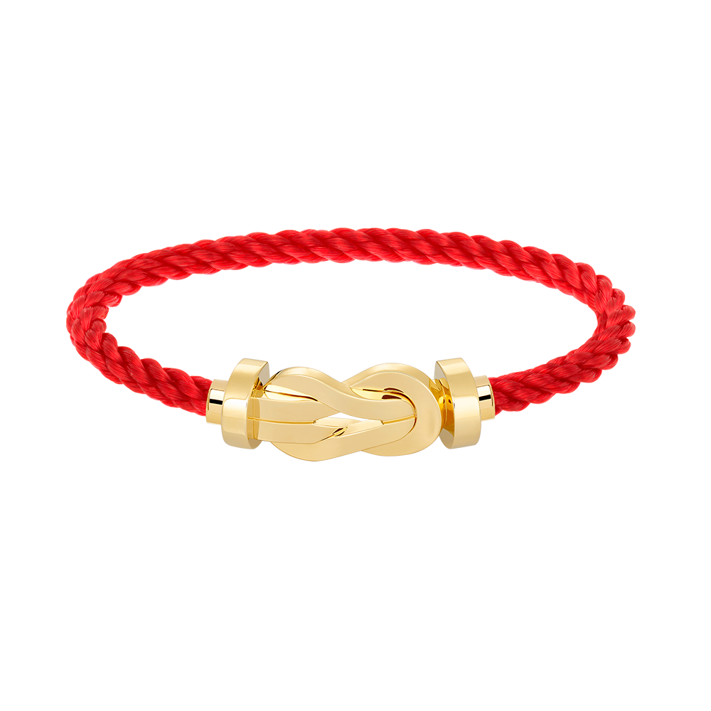 [Auream]CHANCE LARGE 8 FIGURE BUCKLE NO DIAMOND BRACELET GOLD