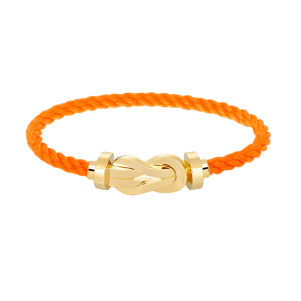[Auream]CHANCE LARGE 8 FIGURE BUCKLE NO DIAMOND BRACELET GOLD