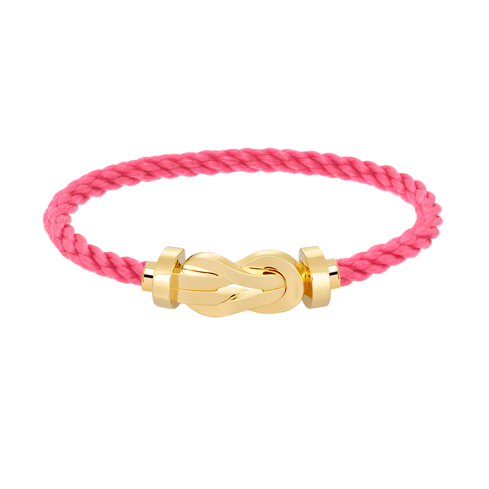 [Auream]CHANCE LARGE 8 FIGURE BUCKLE NO DIAMOND BRACELET GOLD