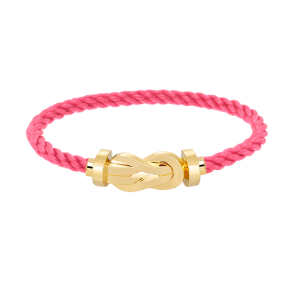 [Auream]CHANCE LARGE 8 FIGURE BUCKLE NO DIAMOND BRACELET GOLD