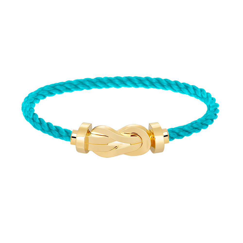 [Auream]CHANCE LARGE 8 FIGURE BUCKLE NO DIAMOND BRACELET GOLD