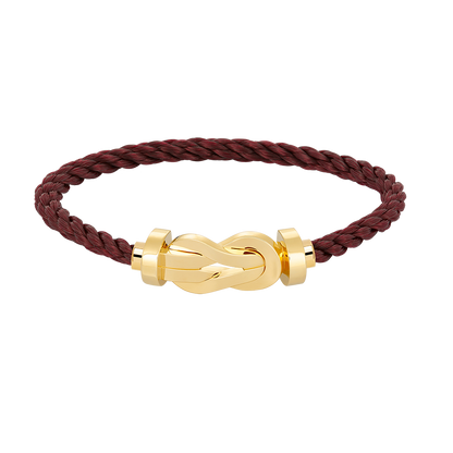 [Auream]CHANCE LARGE 8 FIGURE BUCKLE NO DIAMOND BRACELET GOLD