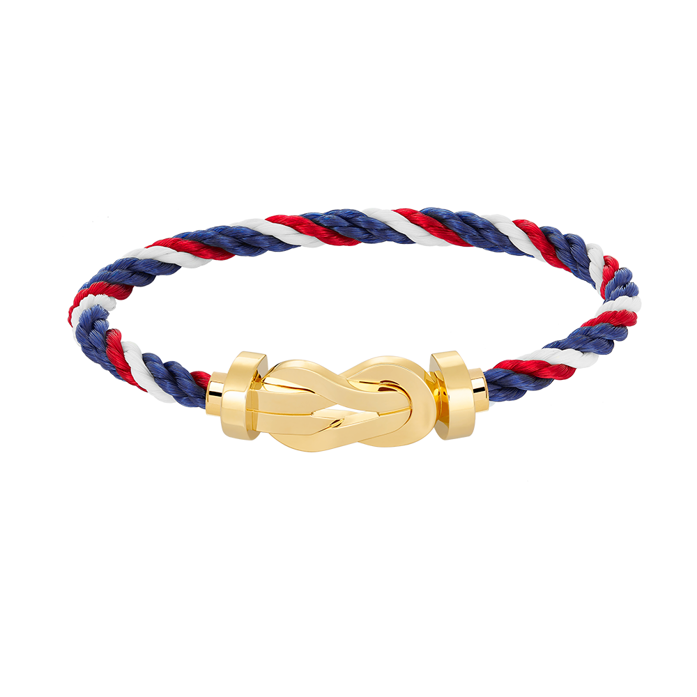 [Auream]CHANCE LARGE 8 FIGURE BUCKLE NO DIAMOND BRACELET GOLD