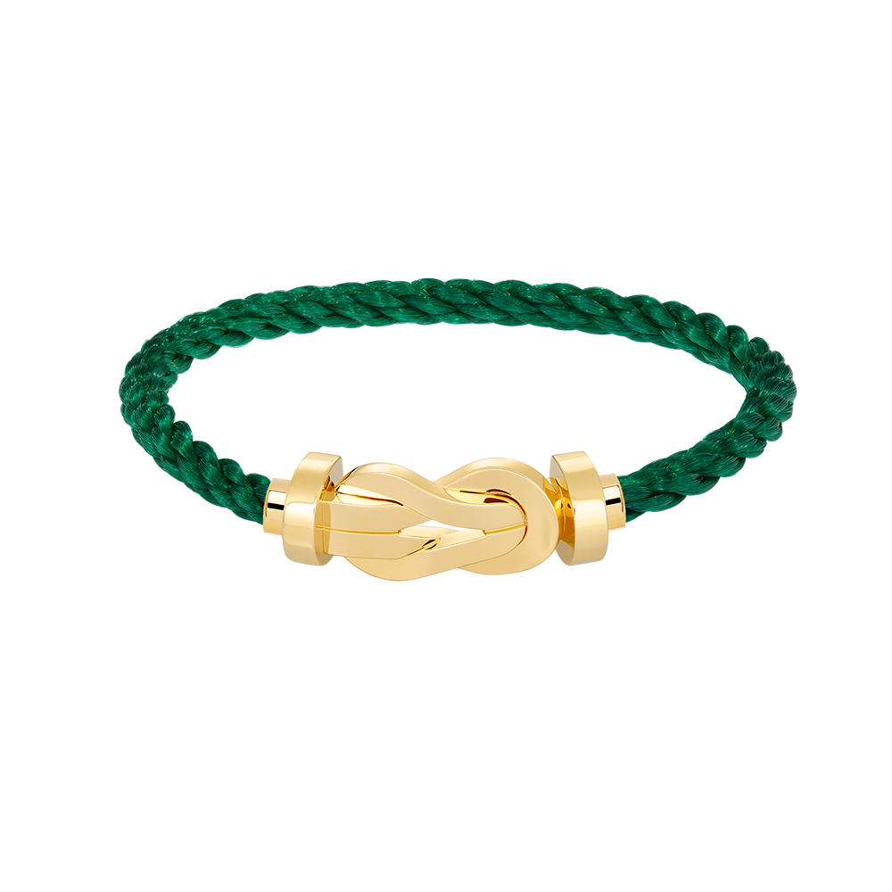 [Auream]CHANCE LARGE 8 FIGURE BUCKLE NO DIAMOND BRACELET GOLD
