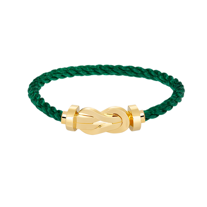 [Auream]CHANCE LARGE 8 FIGURE BUCKLE NO DIAMOND BRACELET GOLD