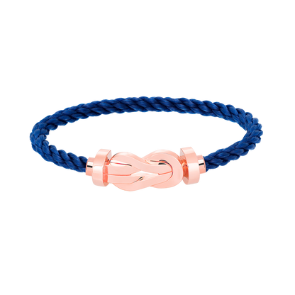 [Auream]CHANCE LARGE 8 FIGURE BUCKLE NO DIAMOND BRACELET ROSE GOLD