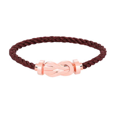 [Auream]CHANCE LARGE 8 FIGURE BUCKLE NO DIAMOND BRACELET ROSE GOLD