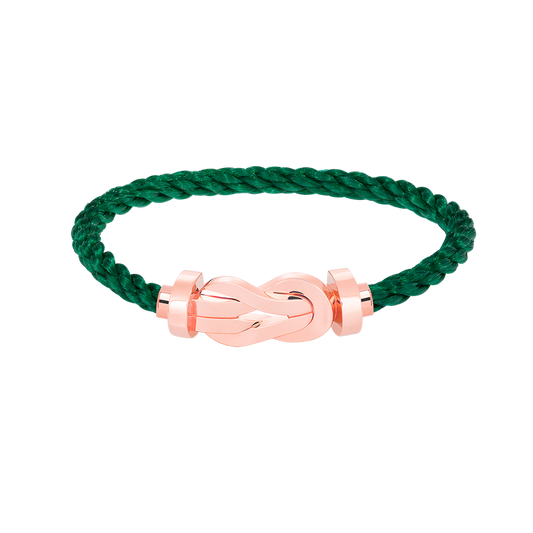 [Auream]CHANCE LARGE 8 FIGURE BUCKLE NO DIAMOND BRACELET ROSE GOLD