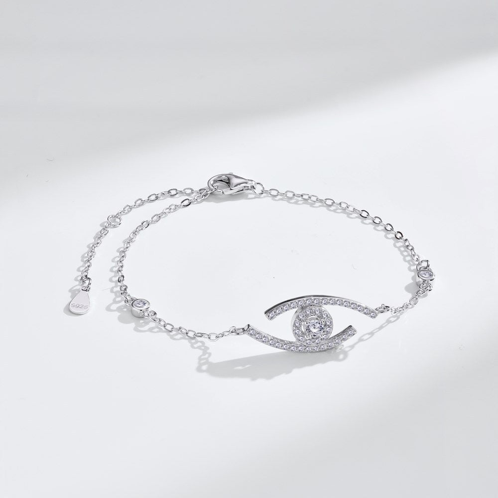 [Auream]Demo Eye Pave-Set Diamond Bracelet