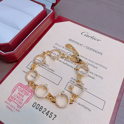 [Auream Jewelry] LOVE&JUSTE BRACELET DIAMONDS