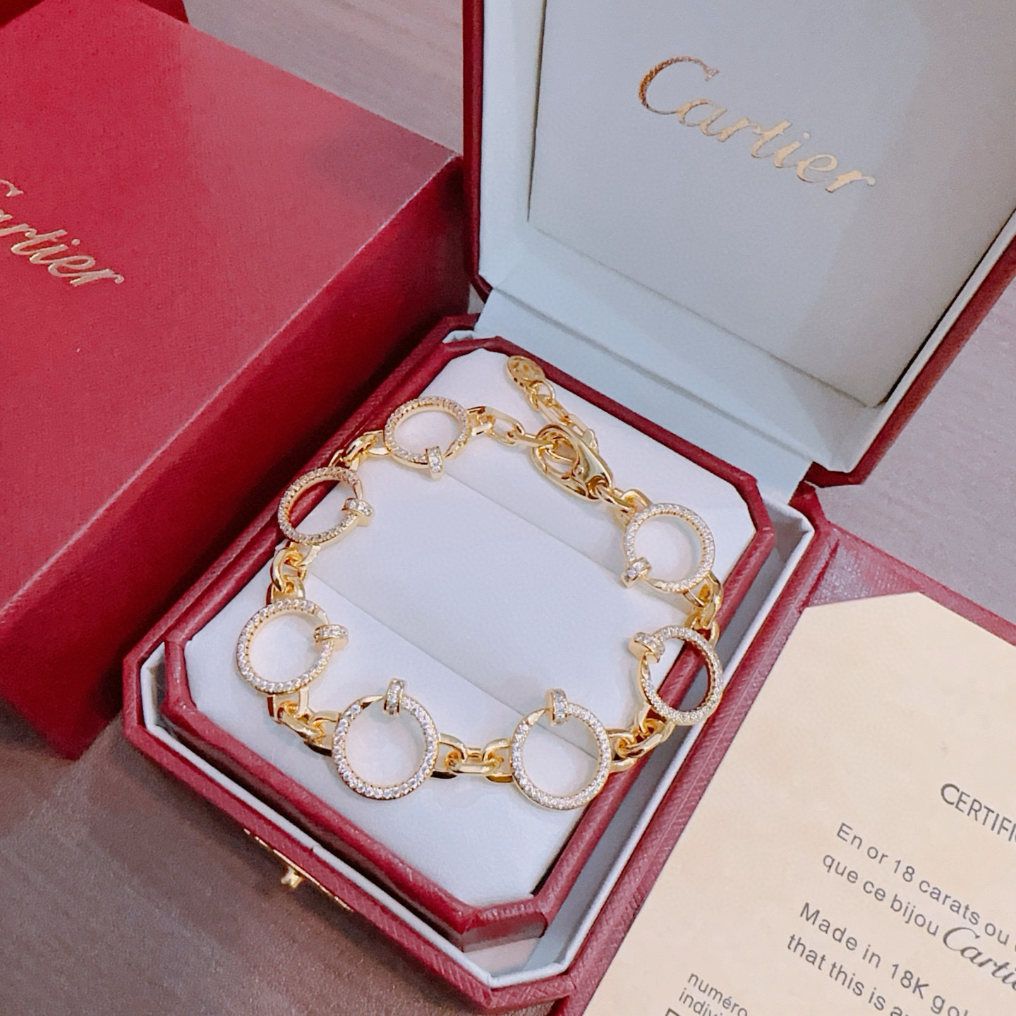 [Auream Jewelry] LOVE&JUSTE BRACELET DIAMONDS