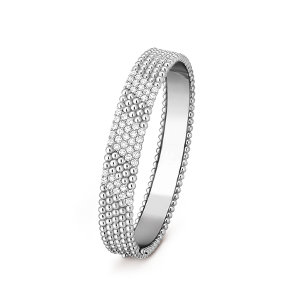 [Auream]  FIVE-ROW DIAMOND BRACELET