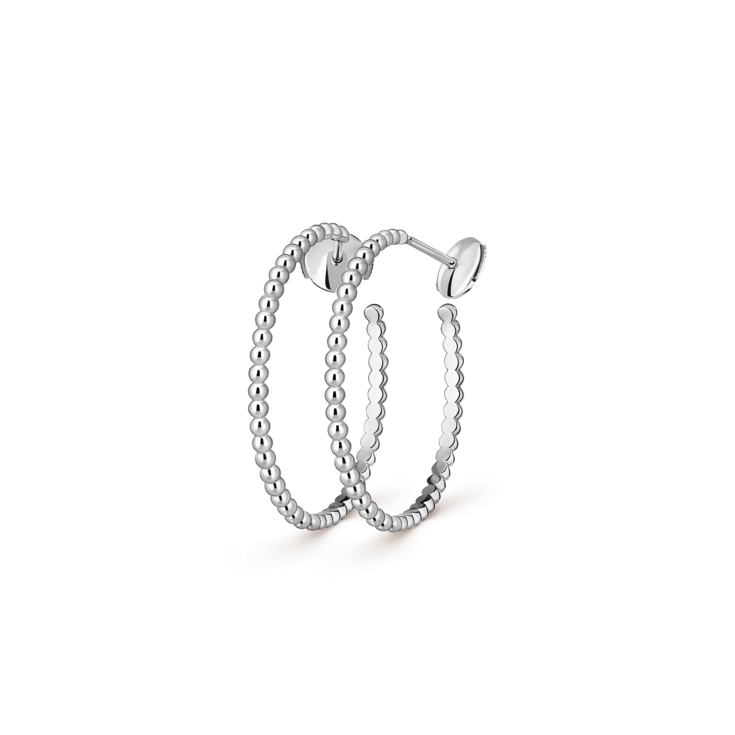 [Auream] SMOOTH BEAD STUD EARRINGS
