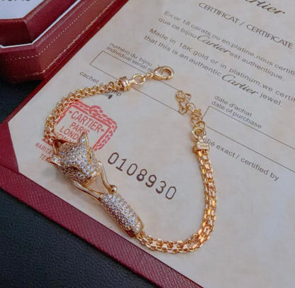 [Auream Jewelry] PANTHERE  BRACELET DIAMONDS