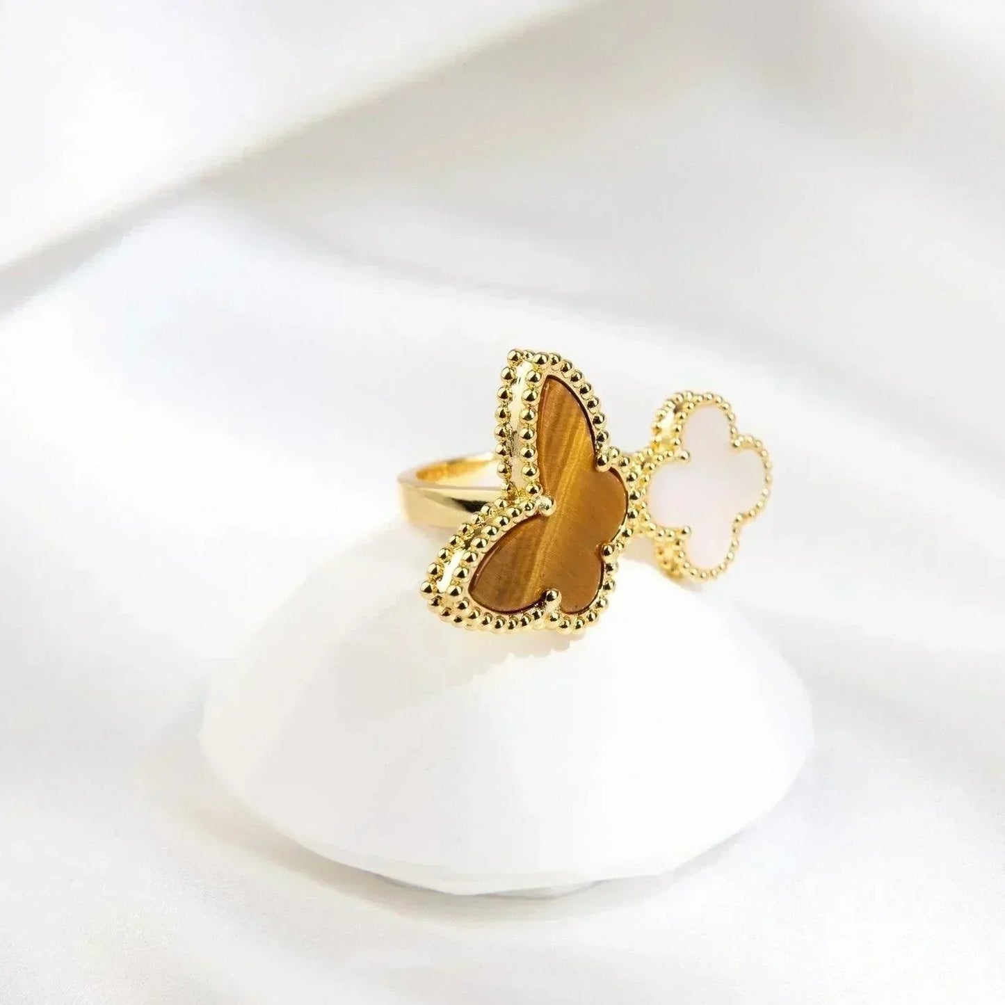 [Auream]LUCKY BETWEEN THE FINGER RING