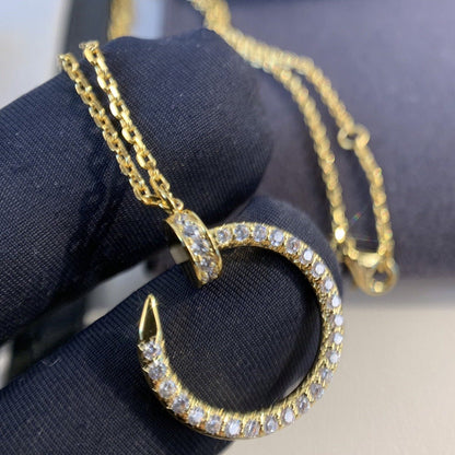 [Auream]JUSTE NECKLACE GOLD DIAMONDS