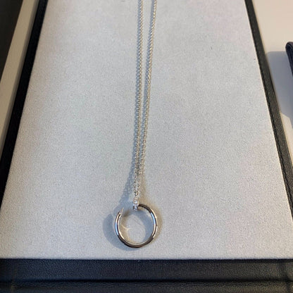 [Auream]JUSTE NECKLACE SILVER