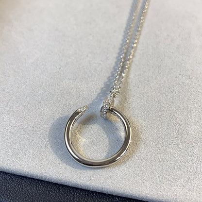[Auream]JUSTE NECKLACE SILVER