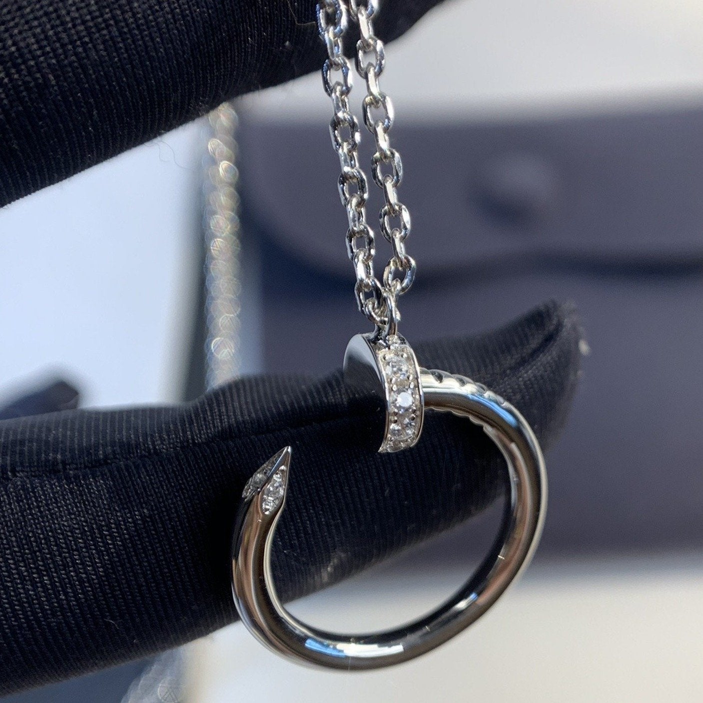 [Auream]JUSTE NECKLACE SILVER