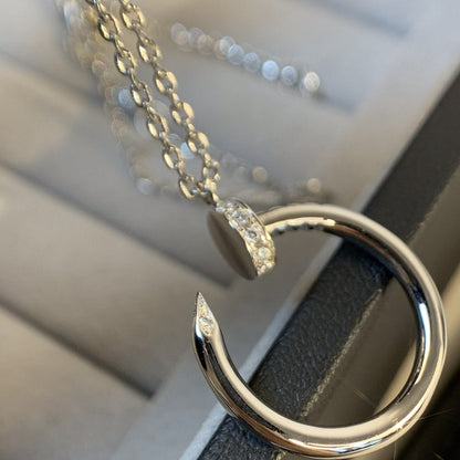 [Auream]JUSTE NECKLACE SILVER