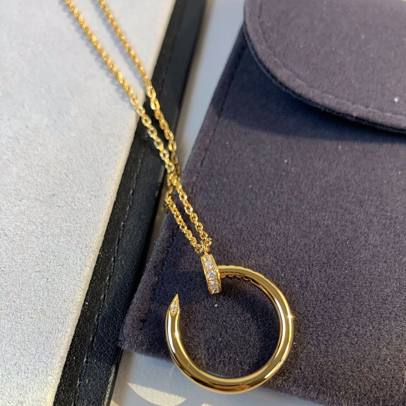 [Auream]JUSTE NECKLACE GOLD