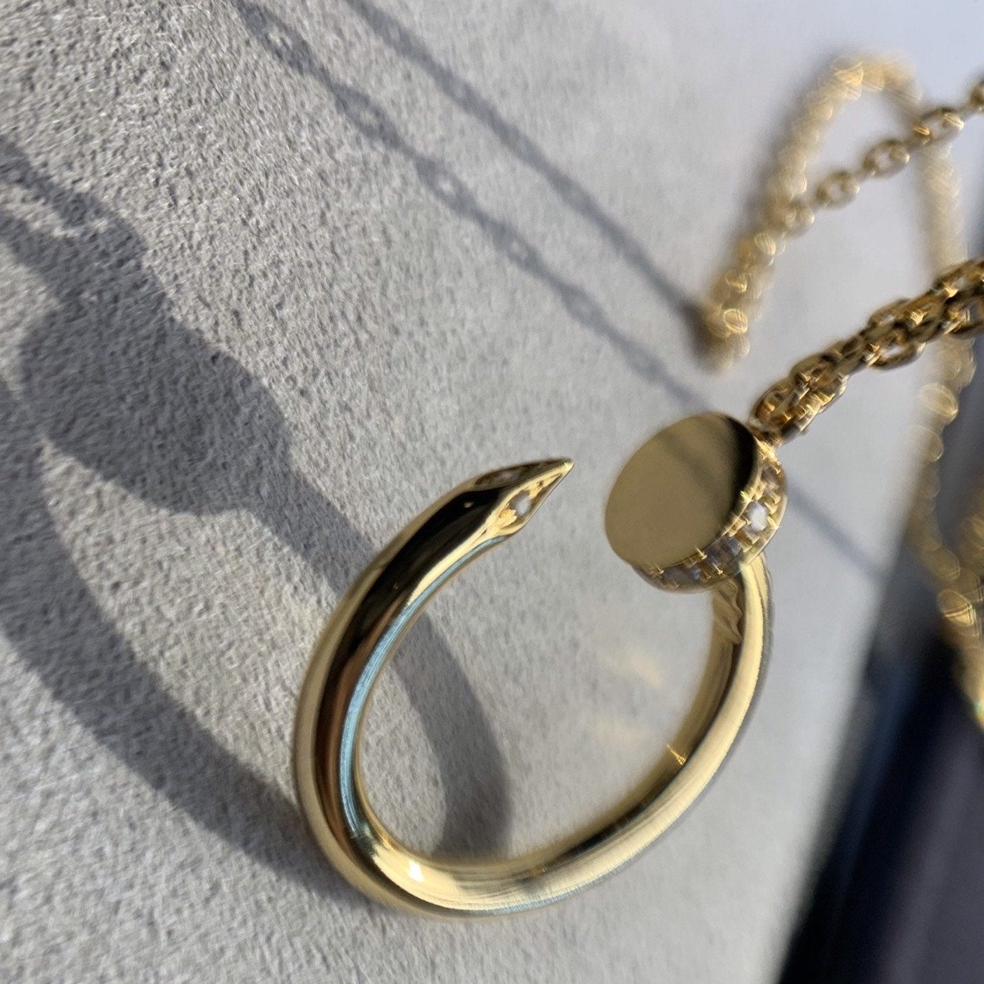 [Auream]JUSTE NECKLACE GOLD