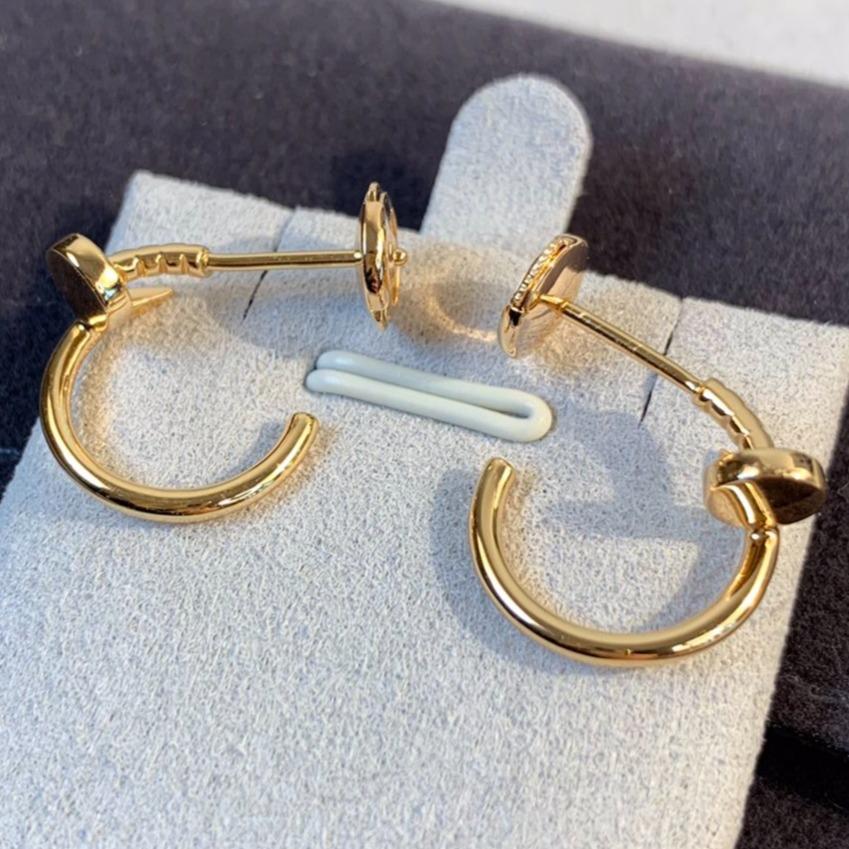 [Auream]JUSTE EARRINGS PINK GOLD
