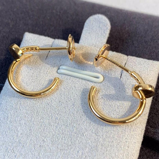 [Auream]JUSTE EARRINGS PINK GOLD