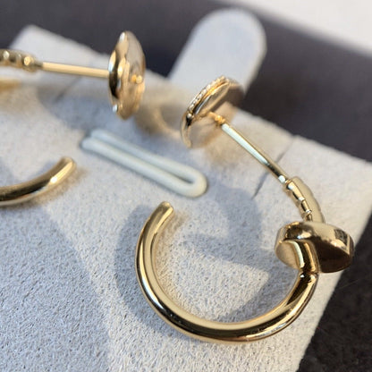 [Auream]JUSTE EARRINGS PINK GOLD