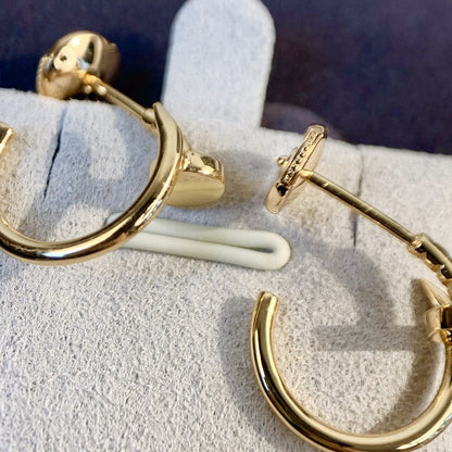 [Auream]JUSTE EARRINGS PINK GOLD