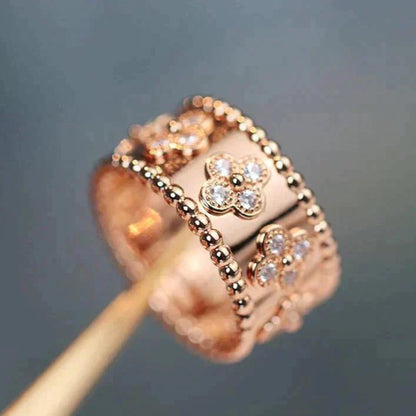 [Auream]CLOVER KALEIDOSCOPE RING 10MM