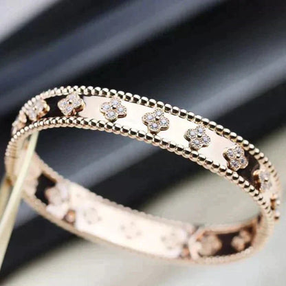 [Auream]CLOVER BRACELET 8MM DIAMONDS