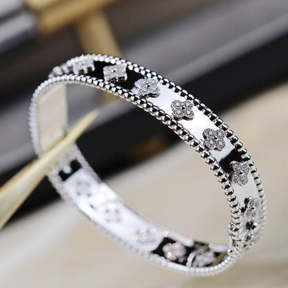 [Auream]CLOVER BRACELET 8MM DIAMONDS