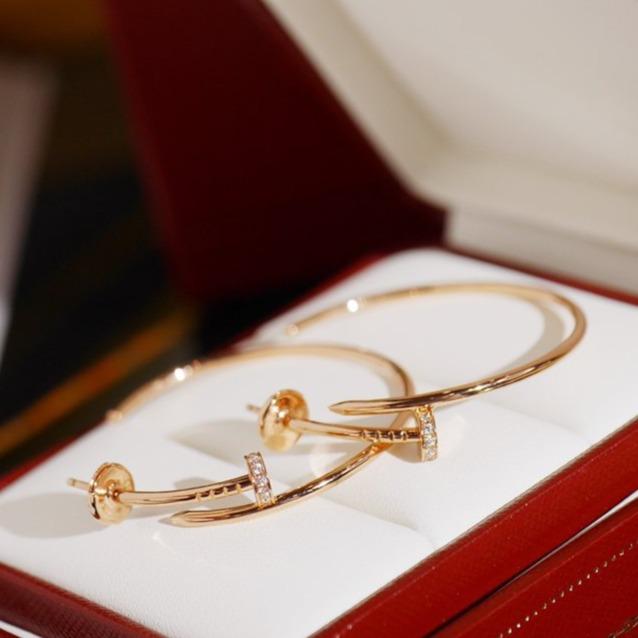 [Auream]JUSTE EARRINGS DIAMONDS 1.8MM