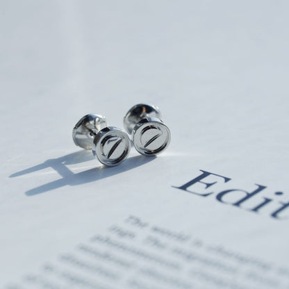 [Auream]LOVE EARRINGS SILVER 10MM
