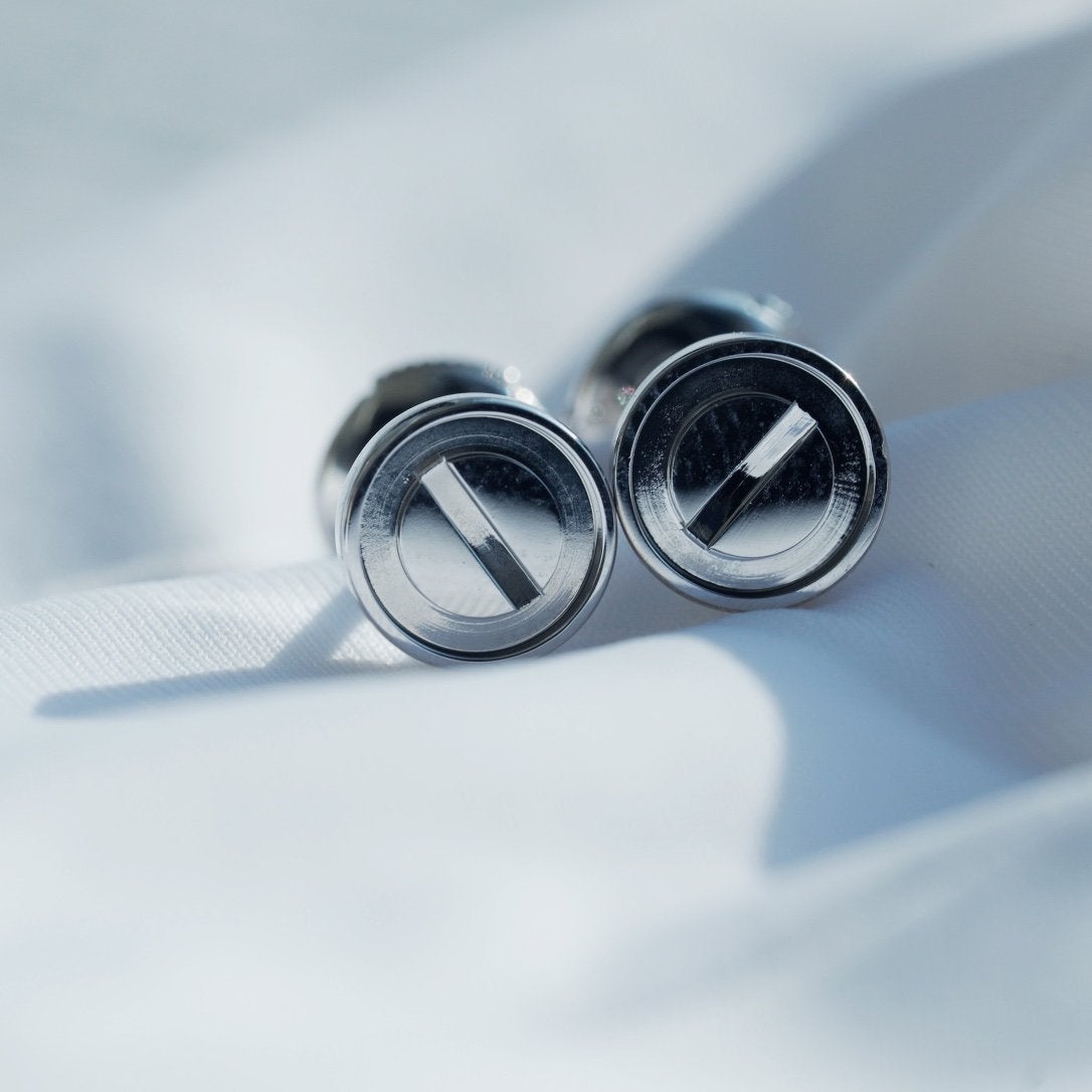 [Auream]LOVE EARRINGS SILVER 10MM