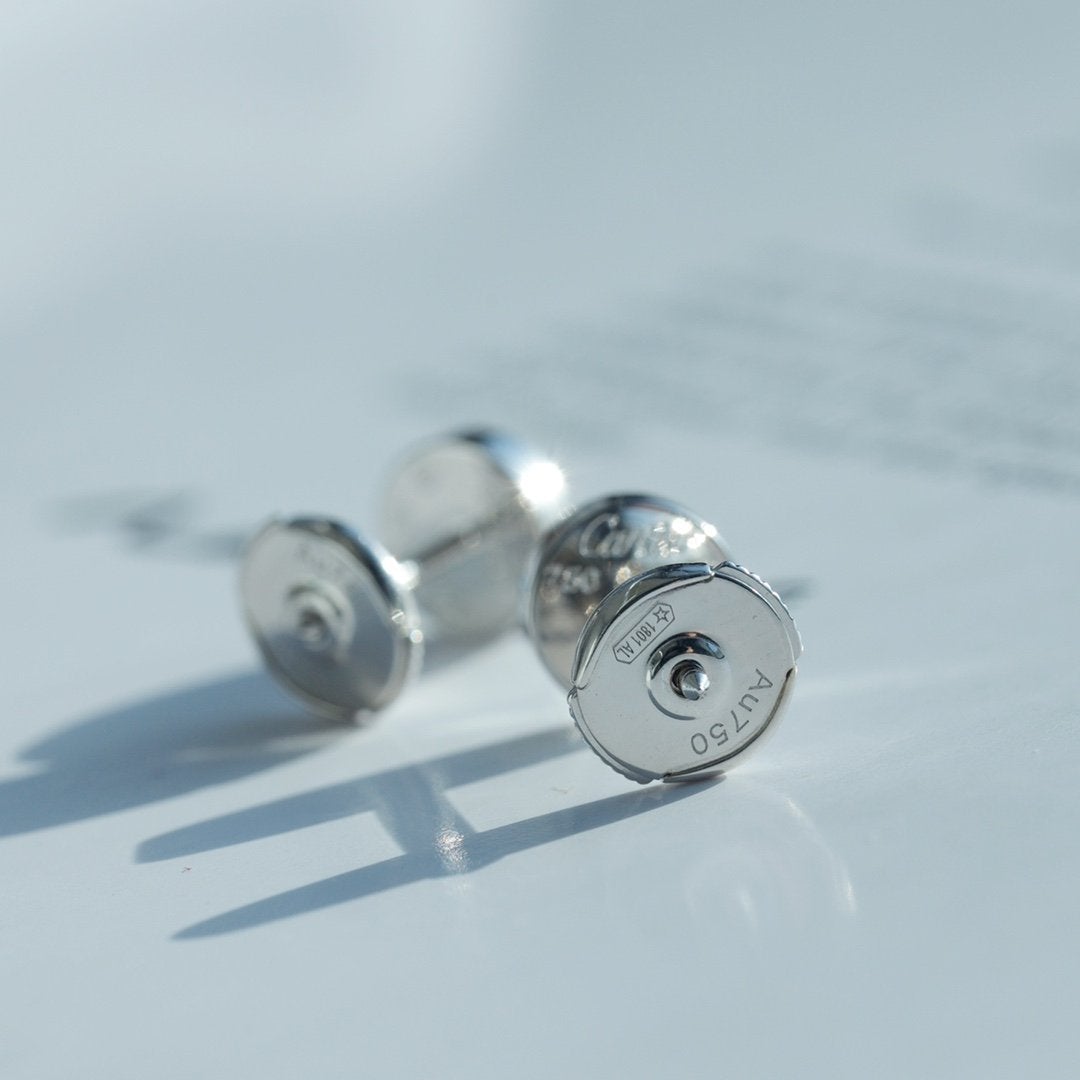 [Auream]LOVE EARRINGS SILVER 10MM