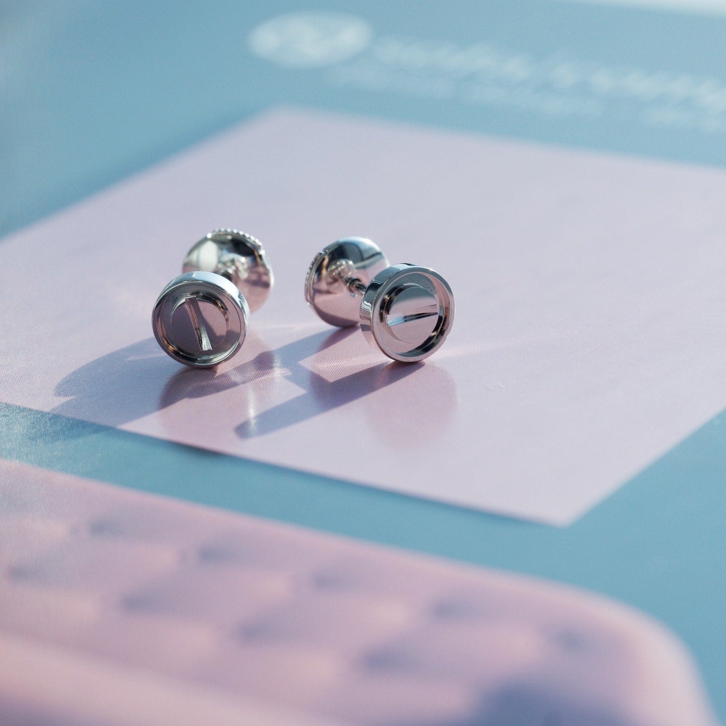 [Auream]LOVE EARRINGS SILVER 10MM