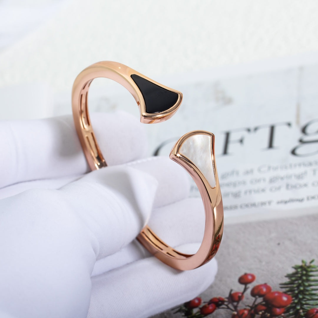 [Auream]DREAM BRACELET OPEN PINK GOLD MOP