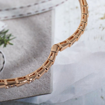 [Auream]SERPENTI SMALL BRACELET PINK GOLD DIAMOND