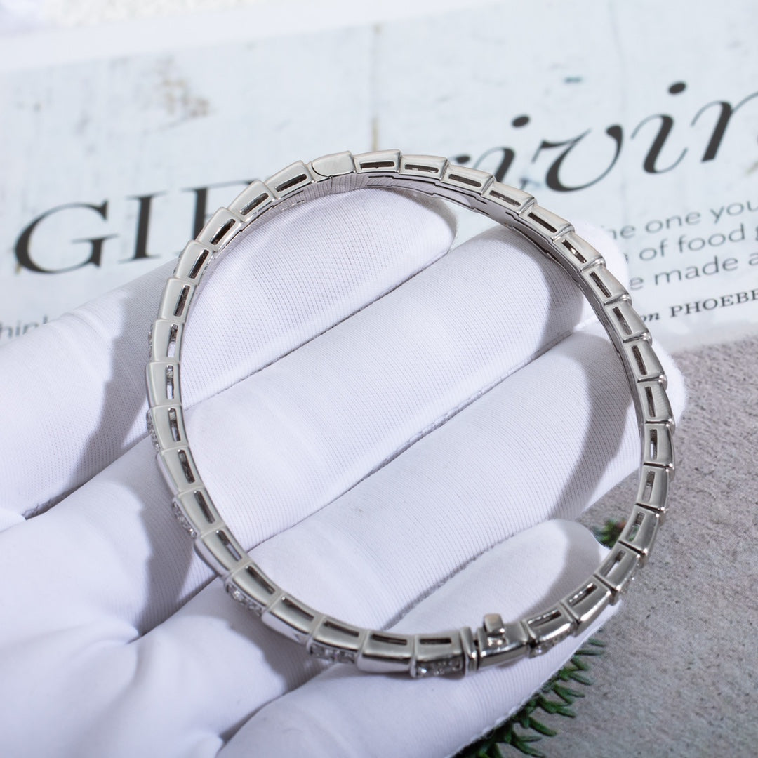 [Auream]SERPENTI BRACELET SILVER DIAMOND