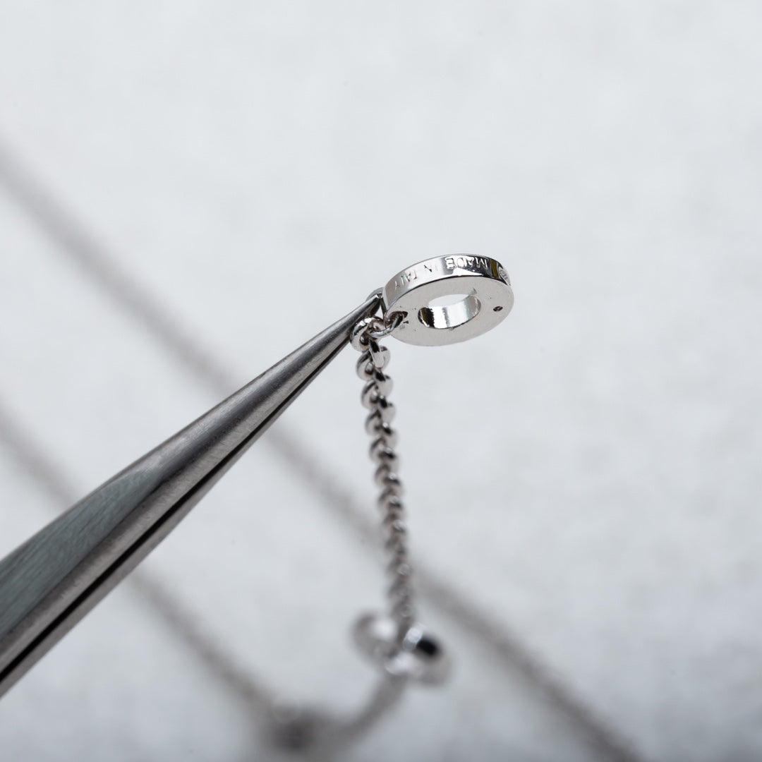 [Auream]PARENTESI NECKLACE SILVER