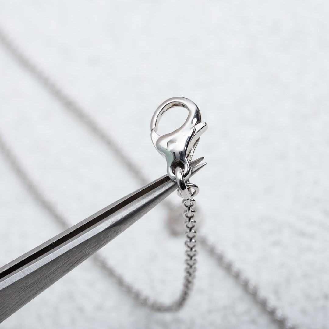 [Auream]PARENTESI NECKLACE SILVER