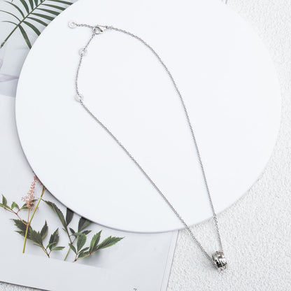 [Auream]PARENTESI NECKLACE SILVER