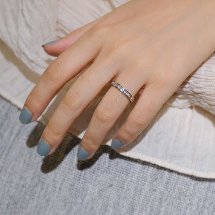 [Auream]LOVE RING 2.65MM DIAMOND