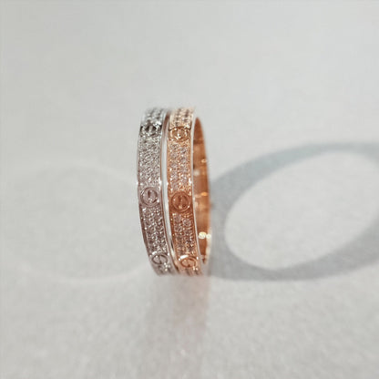 [Auream]LOVE RING 2.65MM DIAMOND