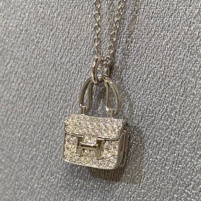 [Auream]CONSTANCE PEDANT DIAMOND NECKLACE